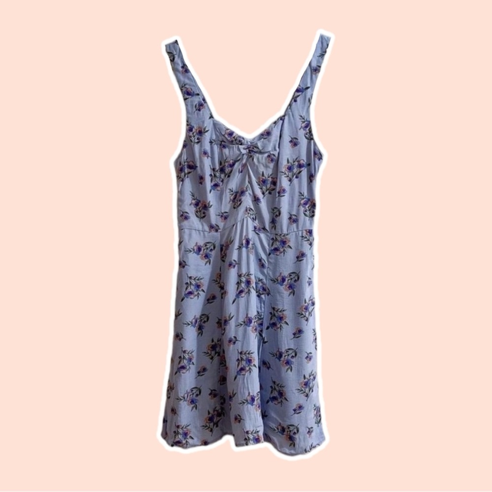 Topshop Floral Mini Dress